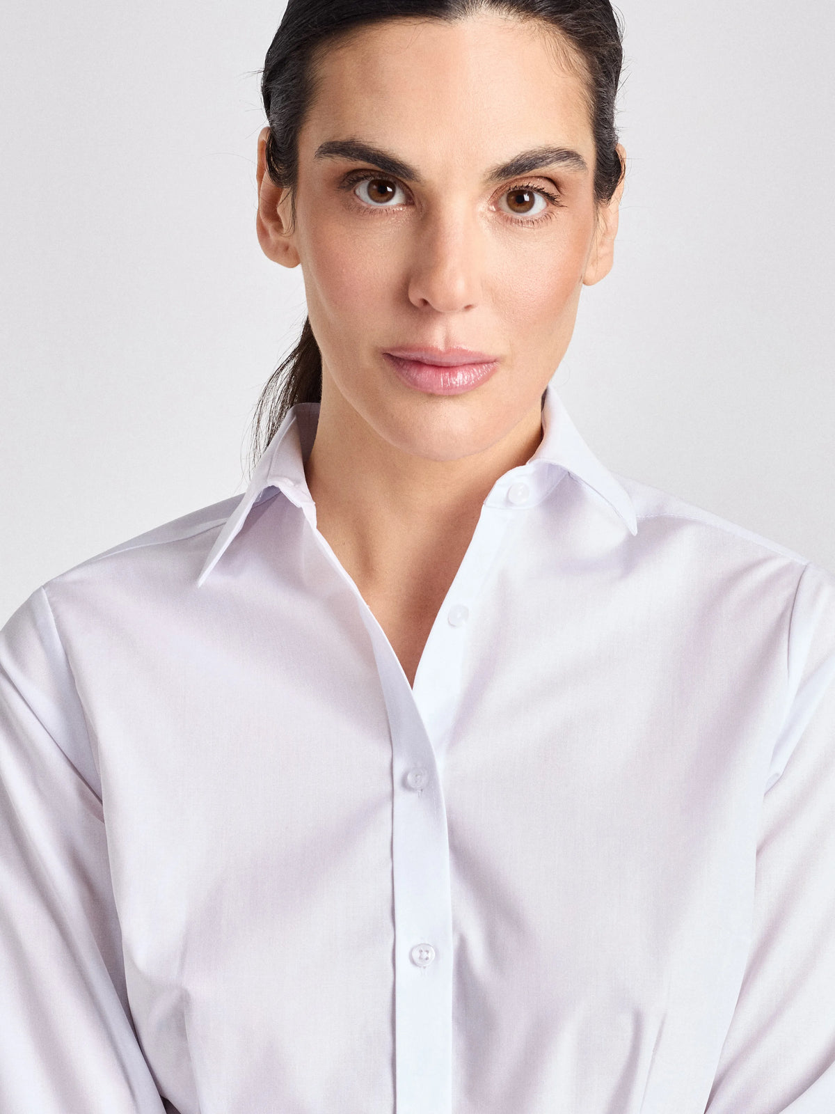 Bluse Scerni Lady mit Kentkragen – weiß – Farbcode 2000 – Bild 5