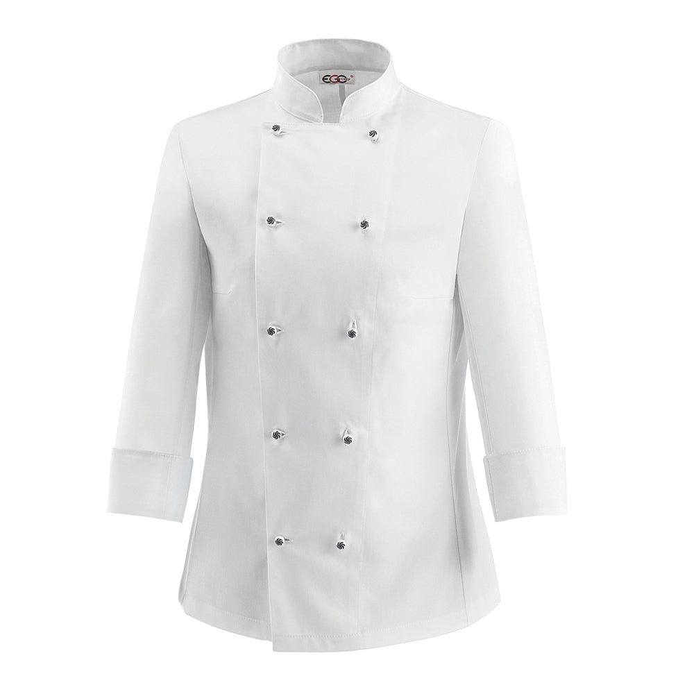 Damen-Kochjacke Lady – Weiß – Bild 1
