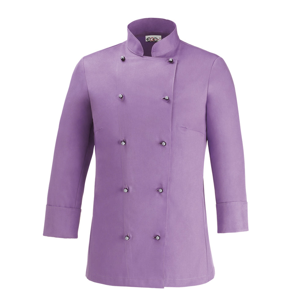 Damen-Kochjacke Lady – Lilla – Bild 1