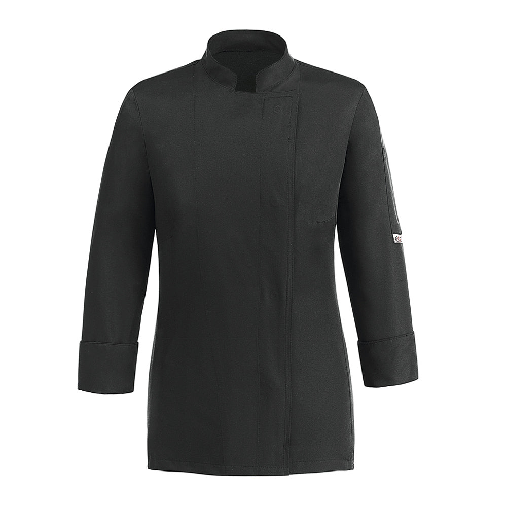 Damen-Kochjacke Girl – Schwarz – Bild 1