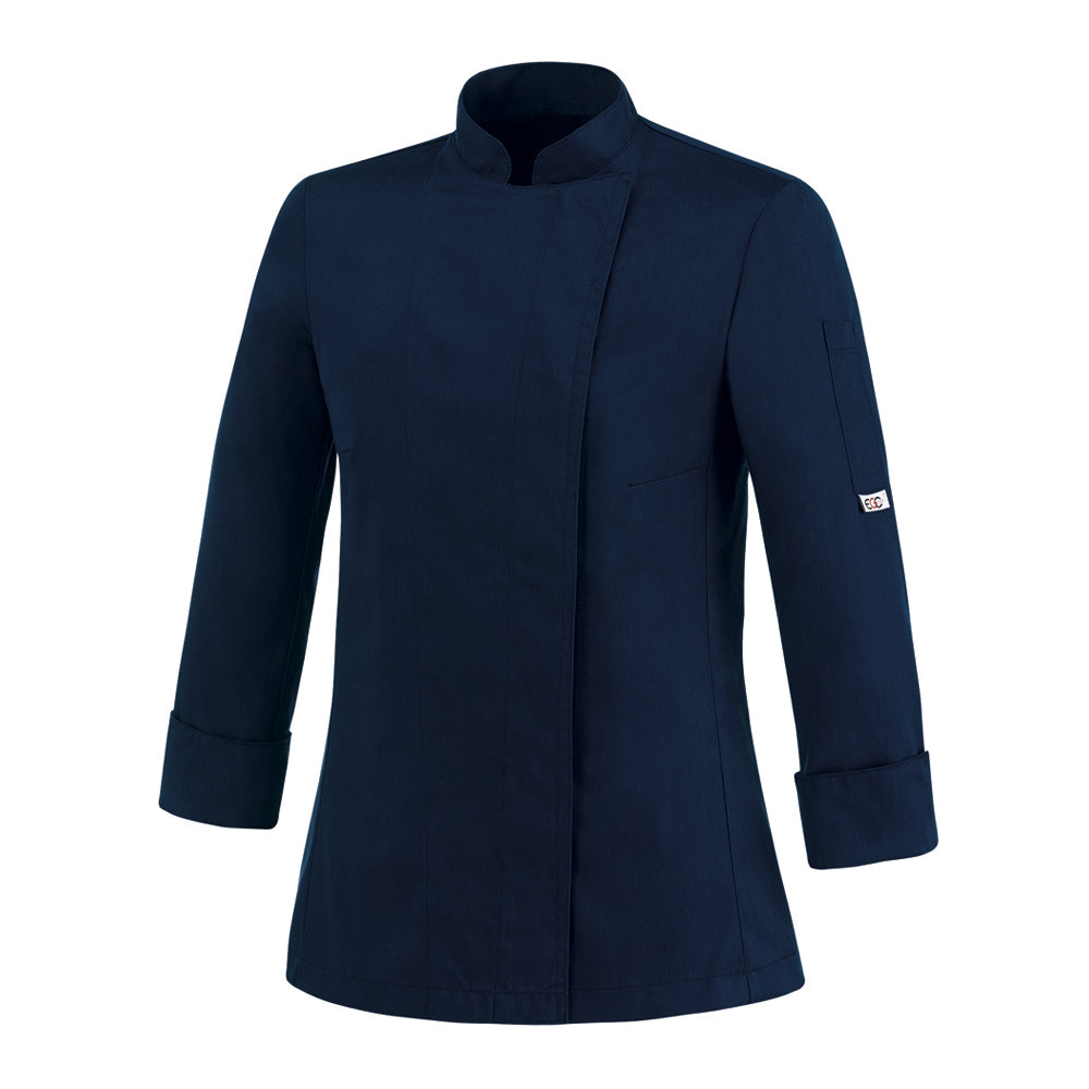 Damen-Kochjacke Girl – Marineblau – Bild 1
