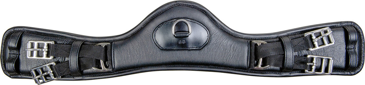 Ledersattelgurt Dressage Anatomic – ohne Elastik – Bild 1