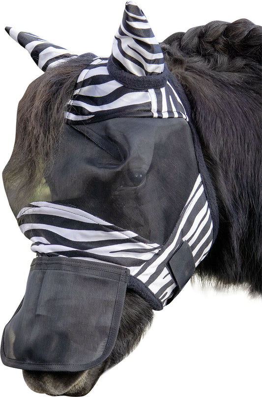 Fliegenschutzmaske Zebra – Shetty – Bild 2