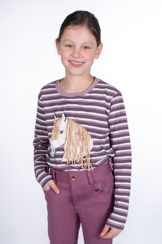 Langarmshirt Alva – Streifen-Design – Bild 2