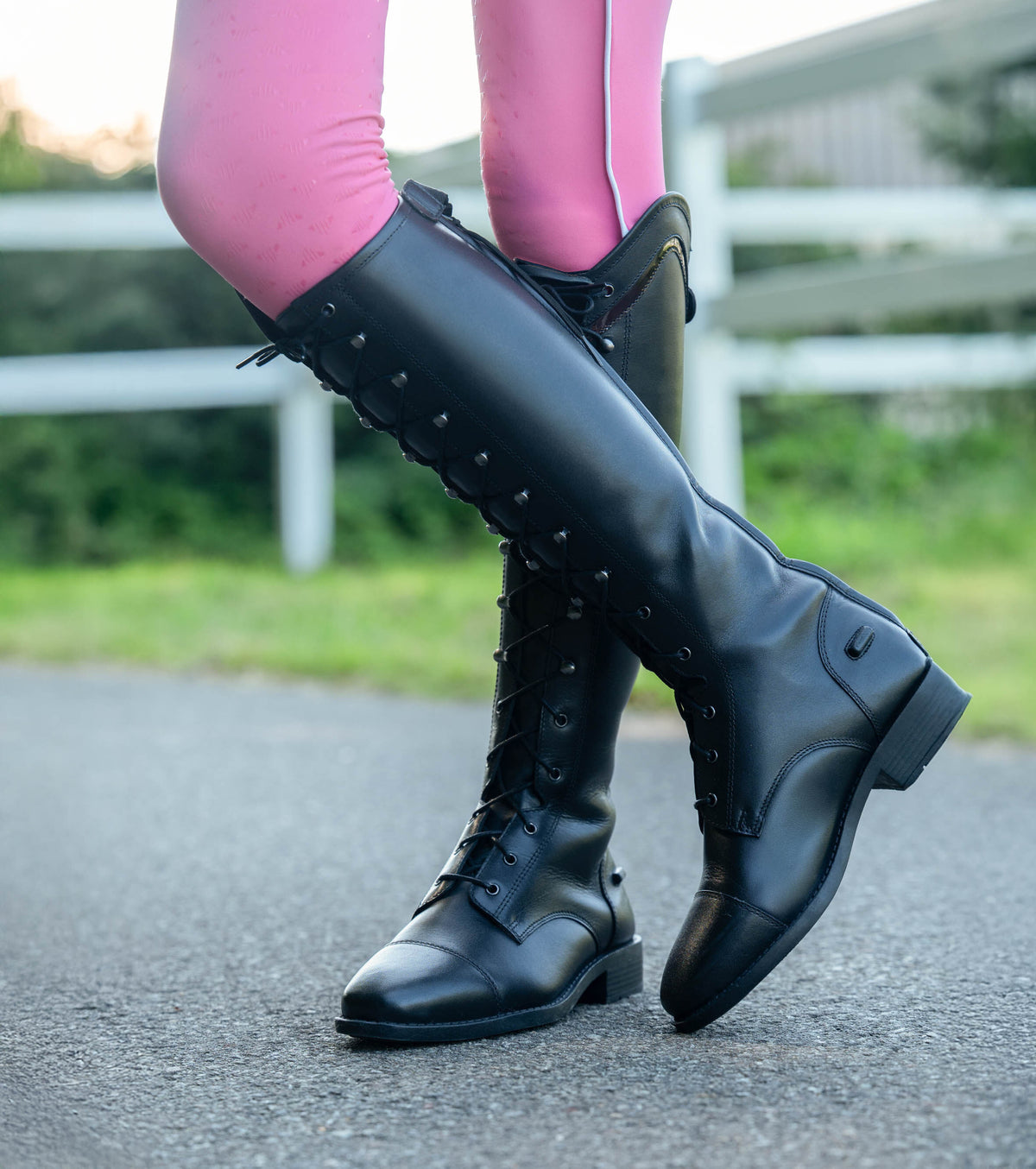 Reitstiefel Glam Lace Kids – Qualitätsleder – Bild 11