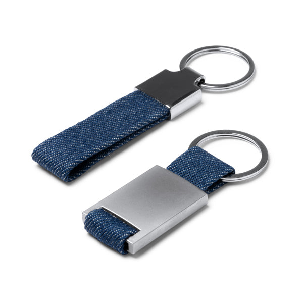 SCHLÜSSELANHÄNGER BETRIX – aus Denim-Stoff – Bild 4