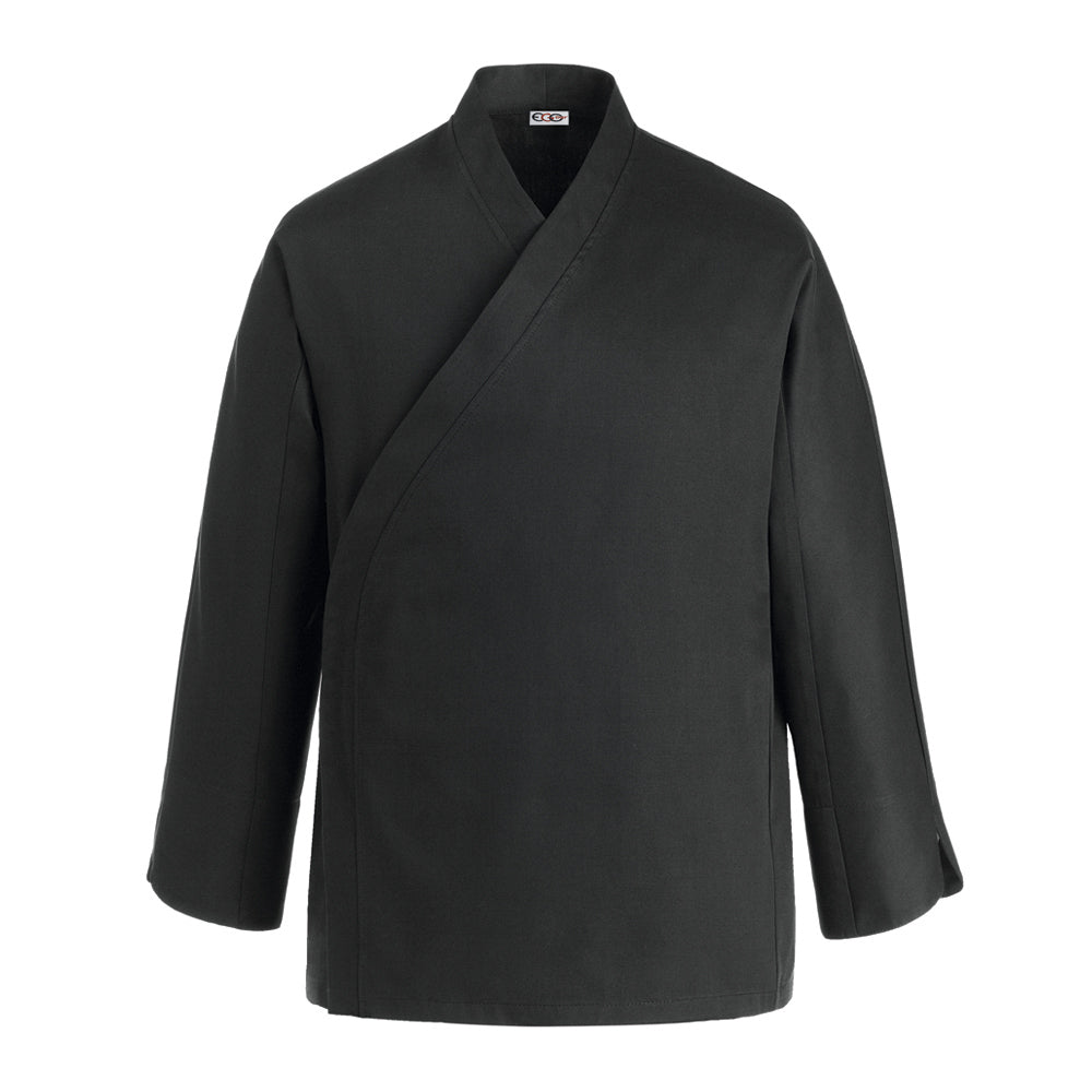 Unisex-Kochjacke Sushi – Schwarz – Bild 1