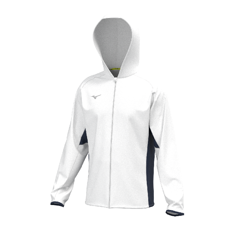 Mizuno Sportjacke MZNRB Micro – Herren | 32EEB571 – Weiß/Marineblau