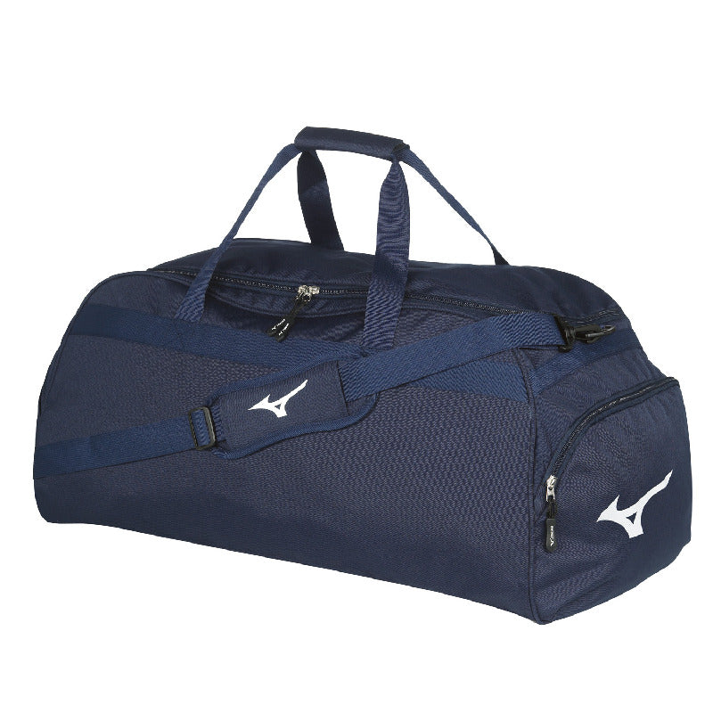Mizuno Sporttasche Holdall Large – Unisex | 33EY8W08 – Marineblau/Weiß