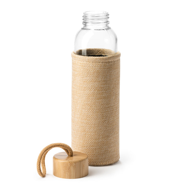TRINKFLASCHEN SIBU – aus Glas, Jute und Bambus – Bild 4