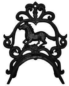 Trensenhalter aus Gusseisen 6371 – Höhe ca. 23 cm, Breite ca. 20 cm – Bild 1