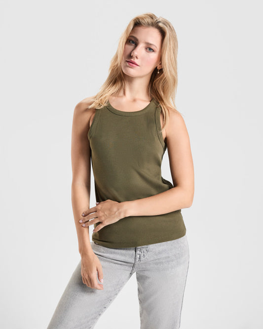 T-SHIRTS DRIBE – aus 95% Baumwolle 5% Elastan Rippenstrick. 220 g/m². – Bild 2