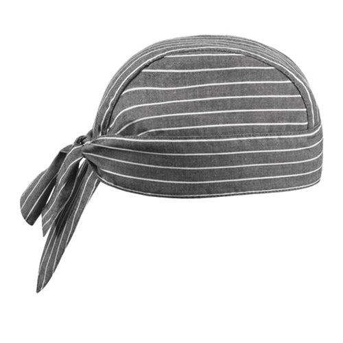 Berufsbekleidung Bandana – New grey stripe – Bild 1
