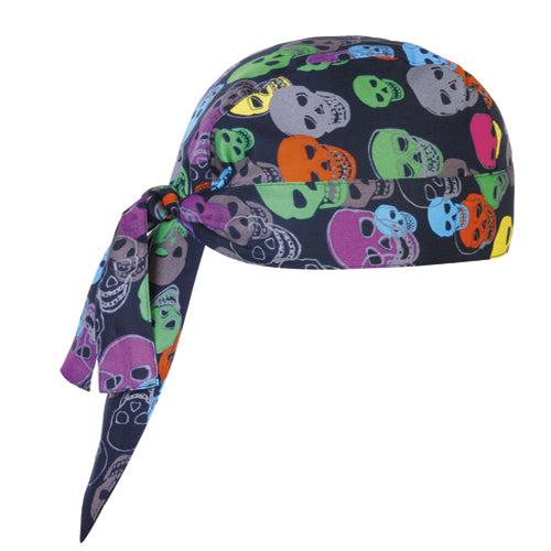 Berufsbekleidung Bandana – Color skulls – Bild 1