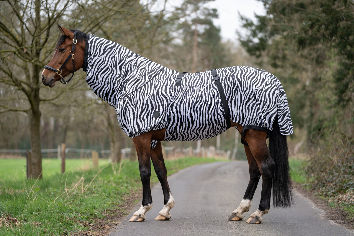Ekzemer-Decke Zebra – atmungsaktiv – Bild 12
