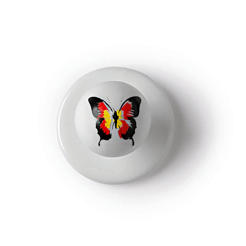 Berufsbekleidung Button – Weiß – Bild 1