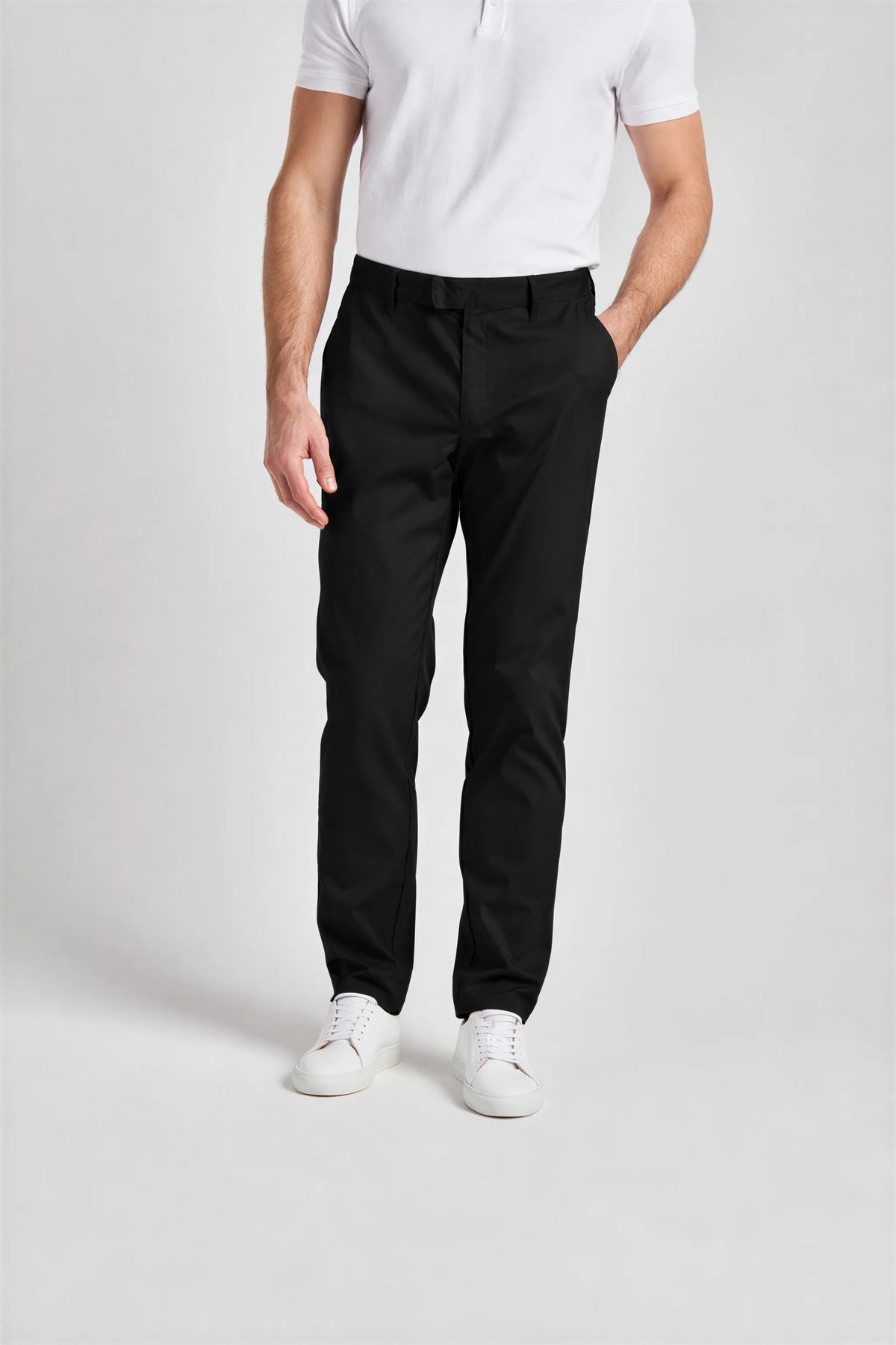Hose Elda Man Comfort im Chino-Stil – schwarz – Farbcode 1011 – Bild 1