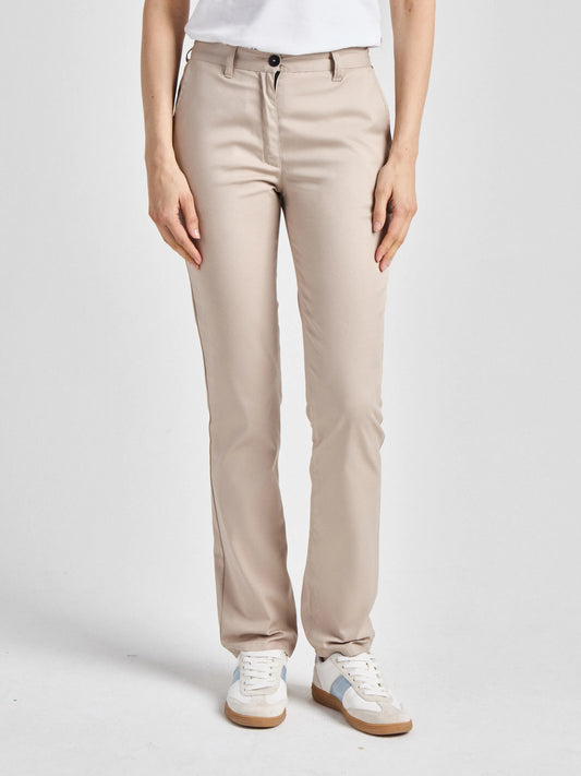 Hose Alba Lady Comfort mit elastischem Bund – beige – Farbcode 3000 – Bild 1