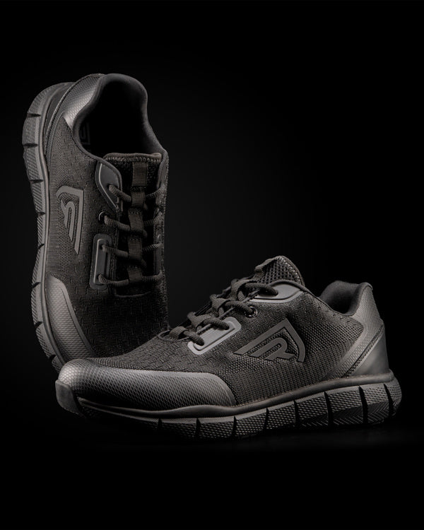 ZAPATO LABORAL BASALT – aus Schwarzes Strickgewebe mit schwarzem, geschmolzenem TPU. – Bild 10