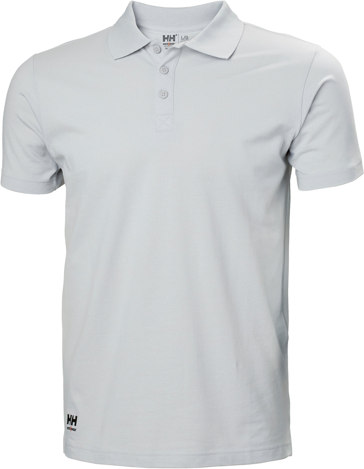 Herren-Polo Classic 2.0 79398 mit Bio-Baumwolle – Nebelgrau