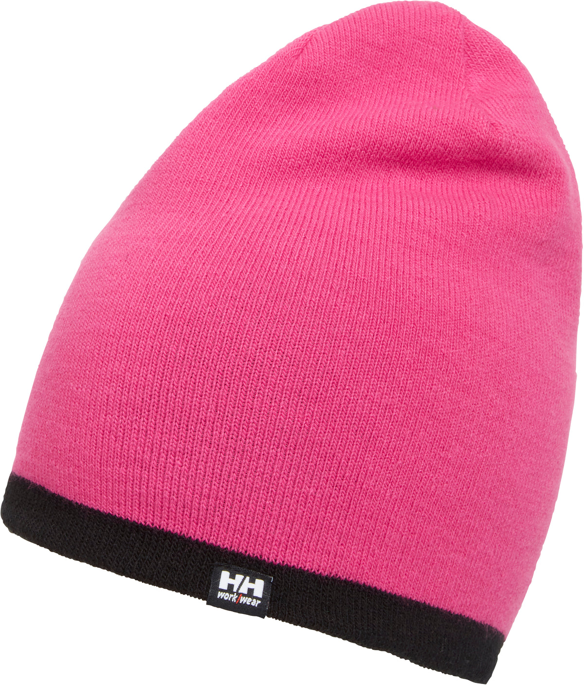 Strickmütze Classic – wendbar – Pink/Schwarz