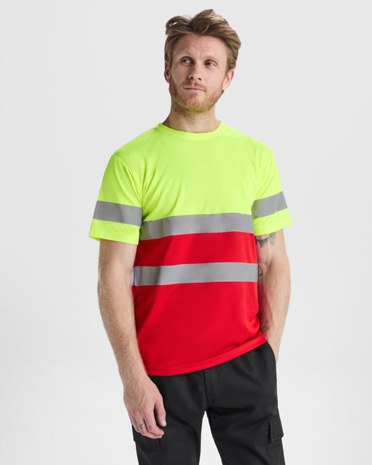 WARNSCHUTZ DELTA – aus 100% bird's eye Polyester, 130 g/m². – Bild 2