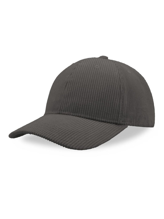 Baseball Caps Cordy-S Grau bestickbar und bedruckbar – LA1970