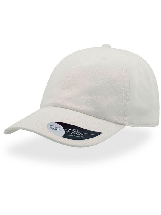 Baseball Caps Dad Hat Weiß bestickbar und bedruckbar – LA1970