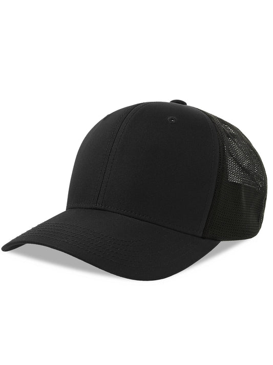 Baseball Caps Nila Schwarz-Schwarz bestickbar und bedruckbar – LA1970