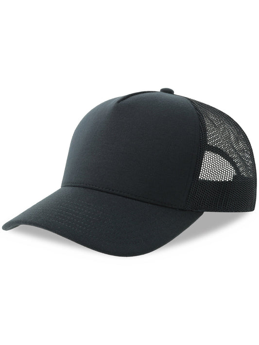 Trucker Caps Rapper Jersey-s Marineblau-Marineblau bestickbar und bedruckbar – LA1970