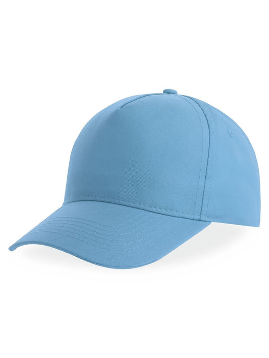 Baseball Caps Recy Five Hellblau bestickbar und bedruckbar – LA1970