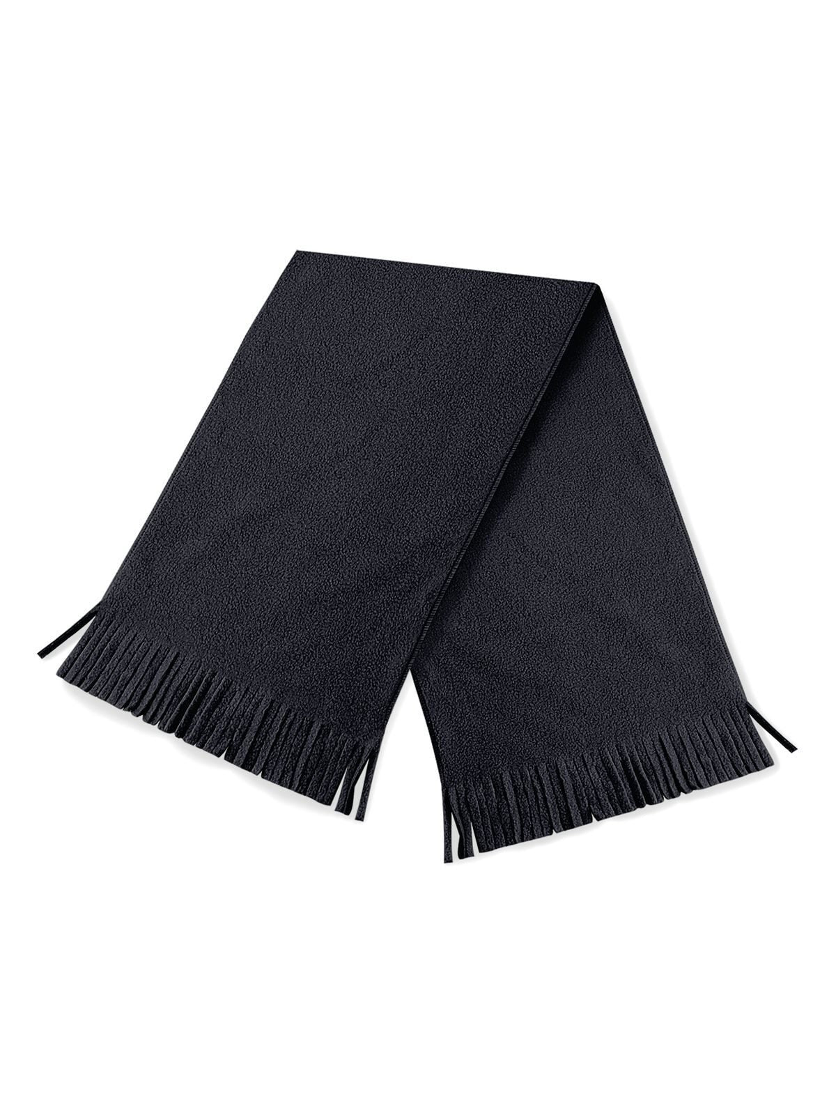 Suprafleece Dolomite Scarf Herren Schal / Handschuhe – Beechfield – Farbe Schwarz – individuell veredelbar
