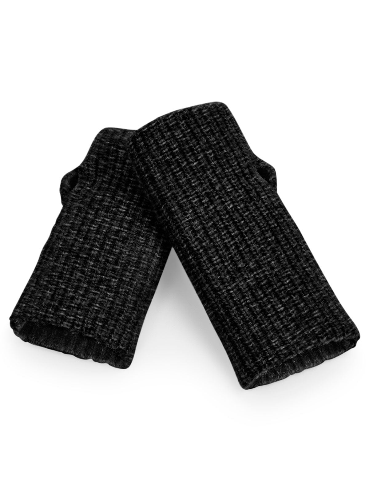 Colour Pop Hand Warmers Schal / Handschuhe – Beechfield – Farbe Schwarz – individuell veredelbar