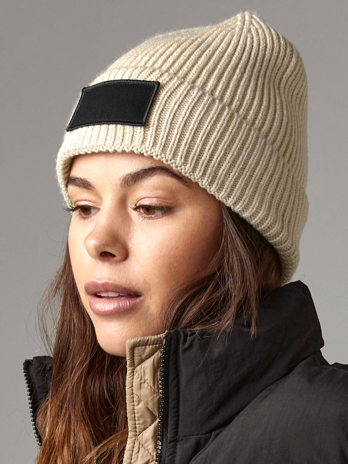 Beanies Fashion Patch Beanie bestickbar und bedruckbar – LA1970