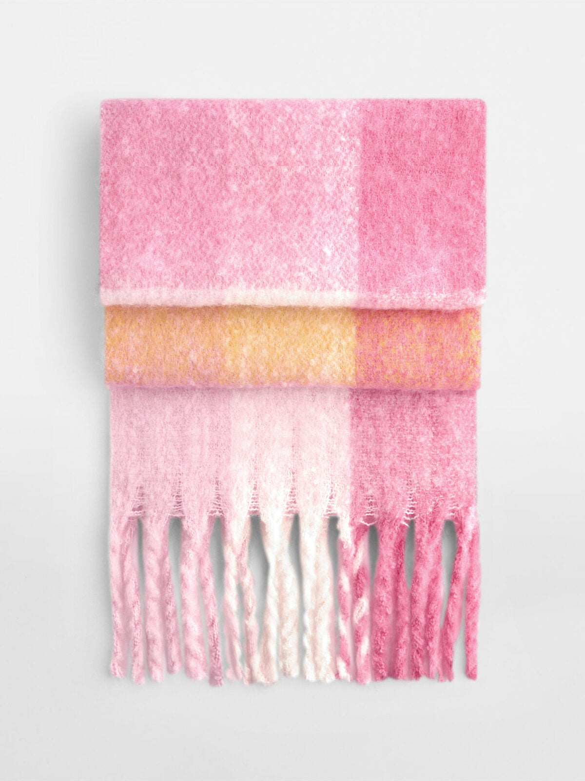 Baseball Cap Sciarpa a quadri soffice – individuell veredelbar | LA1970 in pink check