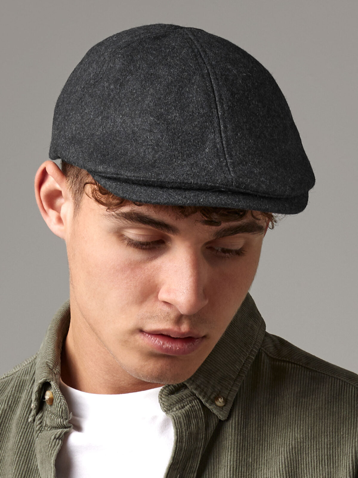 Flat Caps Melton Wool Ivy Cap bestickbar und bedruckbar – LA1970