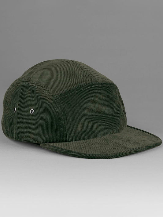 Baseball Caps EarthAware® Organic Cord Camper Cap forest night bestickbar und bedruckbar – LA1970