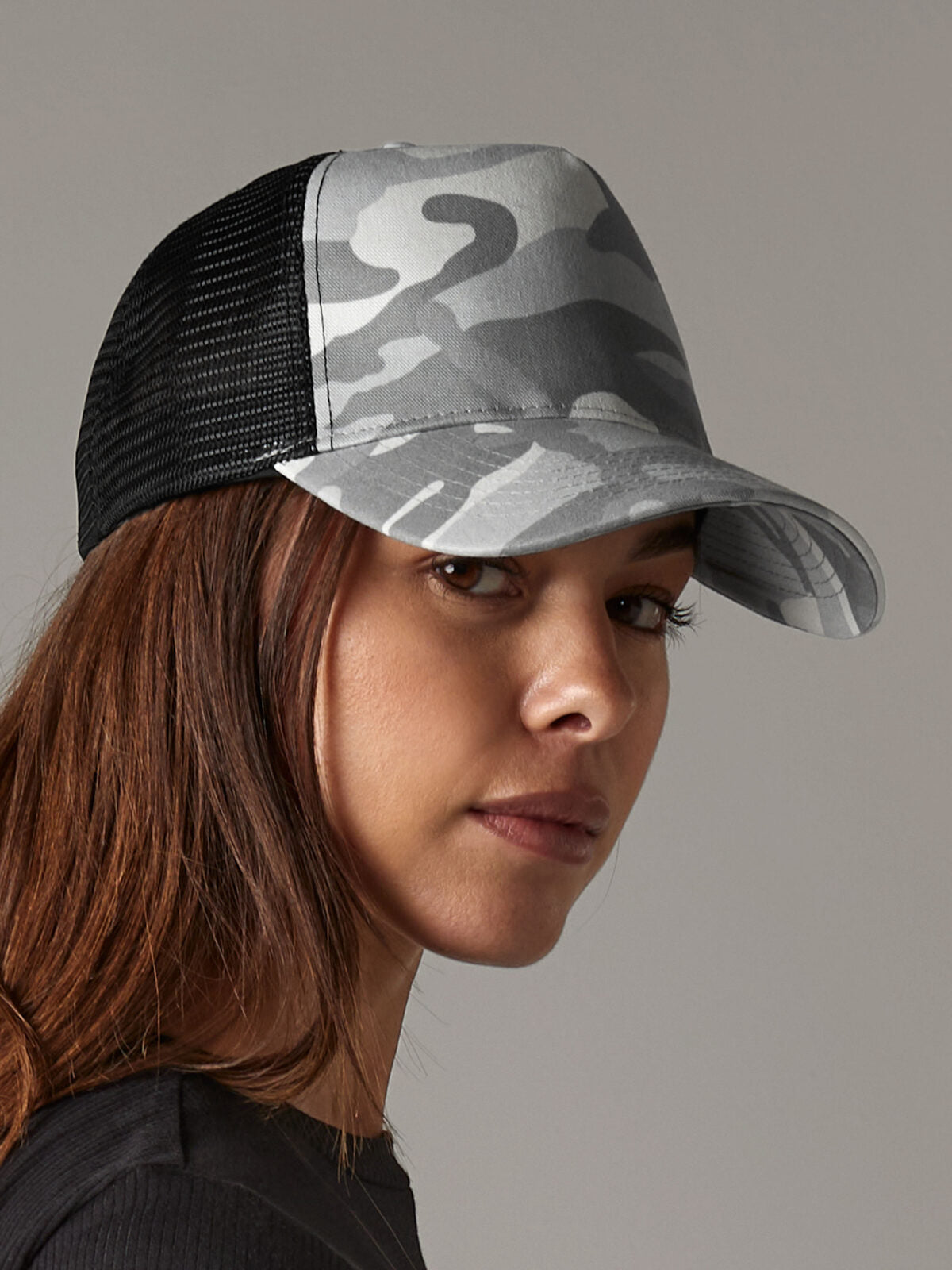Trucker Caps Camo Snapback Trucker bestickbar und bedruckbar – LA1970