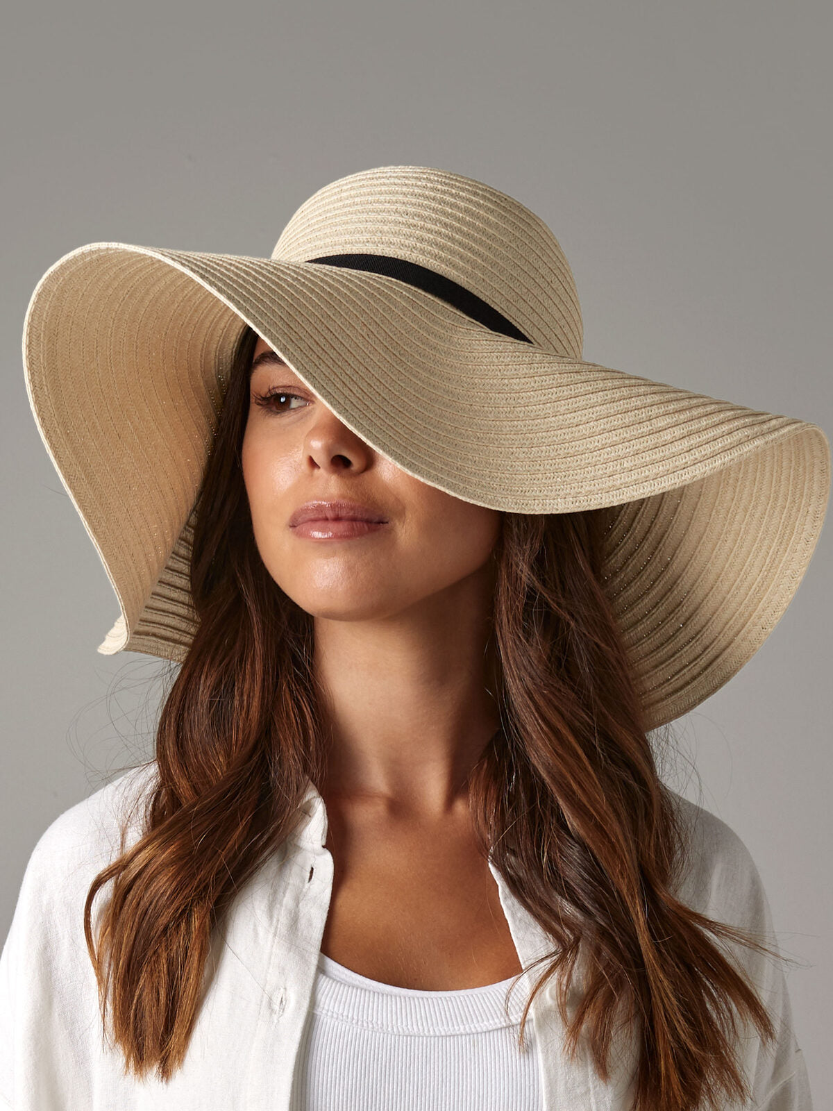 Panama Hats Marbella Wide-Brimmed Sun Hat bestickbar und bedruckbar – LA1970