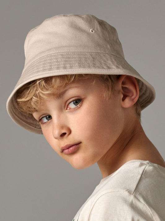 Bucket Hats Junior Organic Cotton Bucket Hat bestickbar und bedruckbar – LA1970