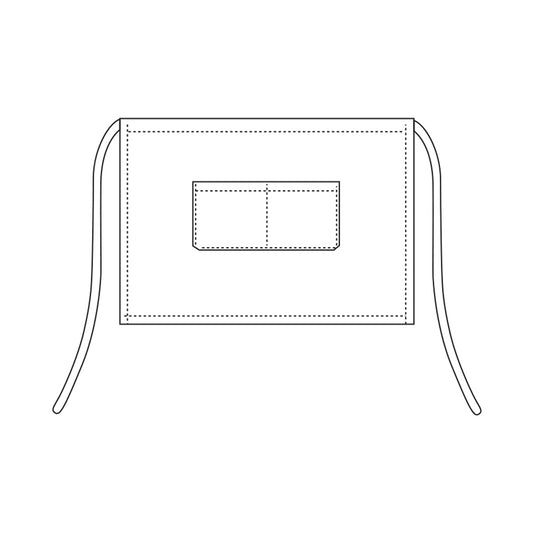 Gastronomie-Schürze Host – Jeans brown – Bild 2