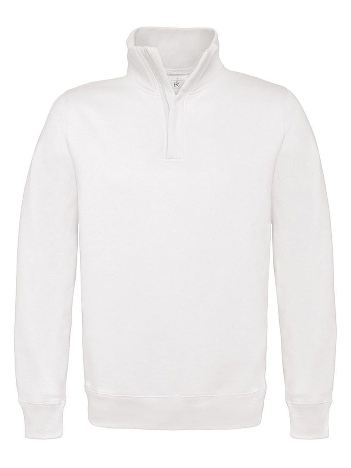 ID.004 Herren Sweatshirt / Hoodie – B&C – Farbe Weiß – individuell veredelbar
