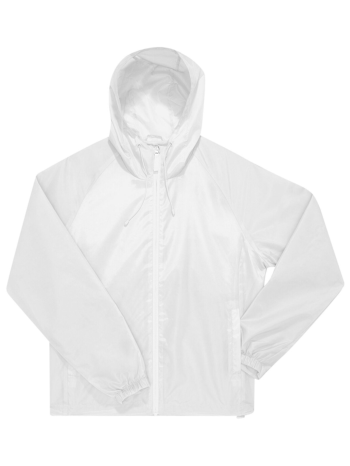Windbreaker Herren Jacke – B&C – Farbe Weiß – individuell veredelbar