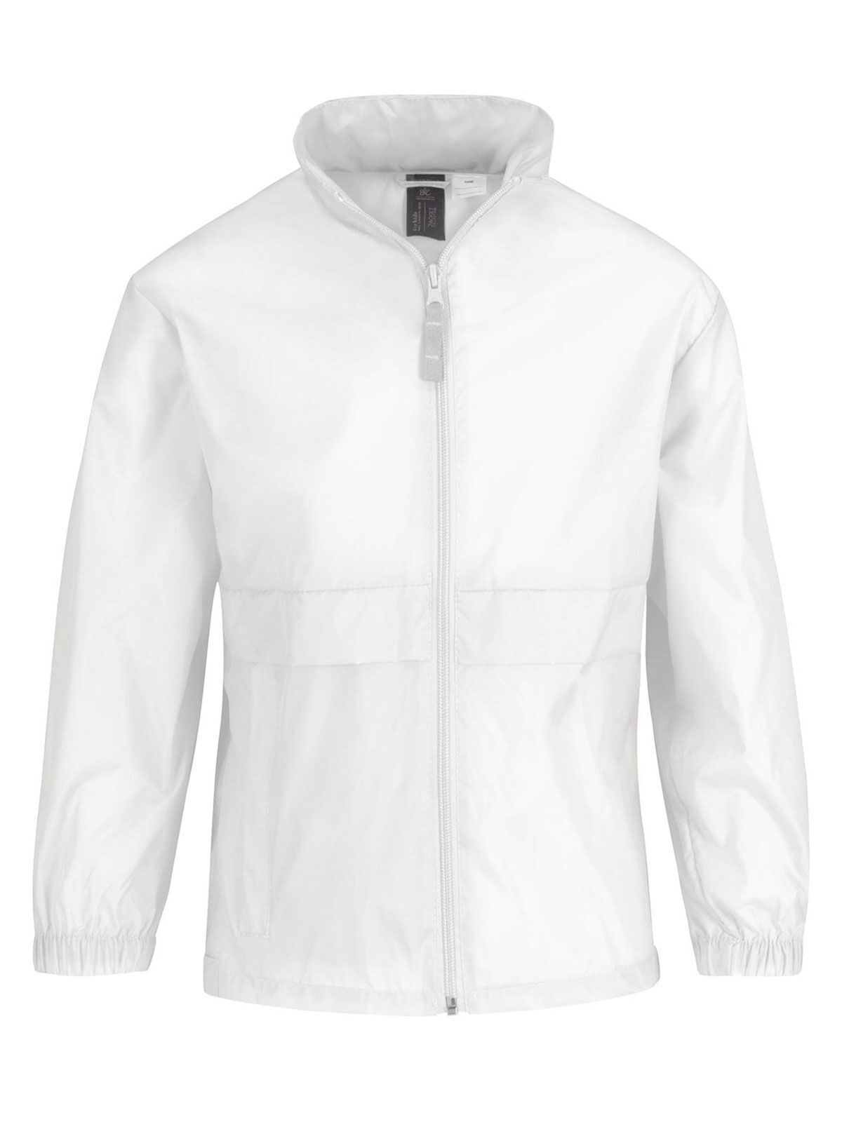 Sirocco Kinder Jacke – B&C – Farbe Weiß – individuell veredelbar
