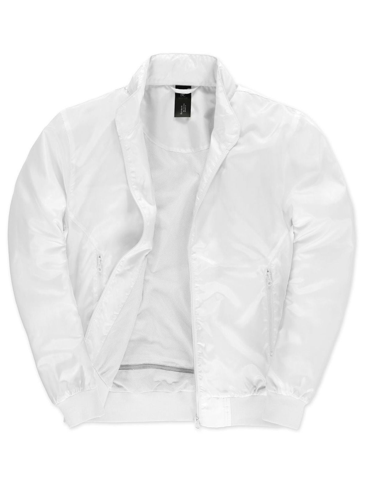 Trooper Herren Jacke – B&C – Farbe Weiß – individuell veredelbar