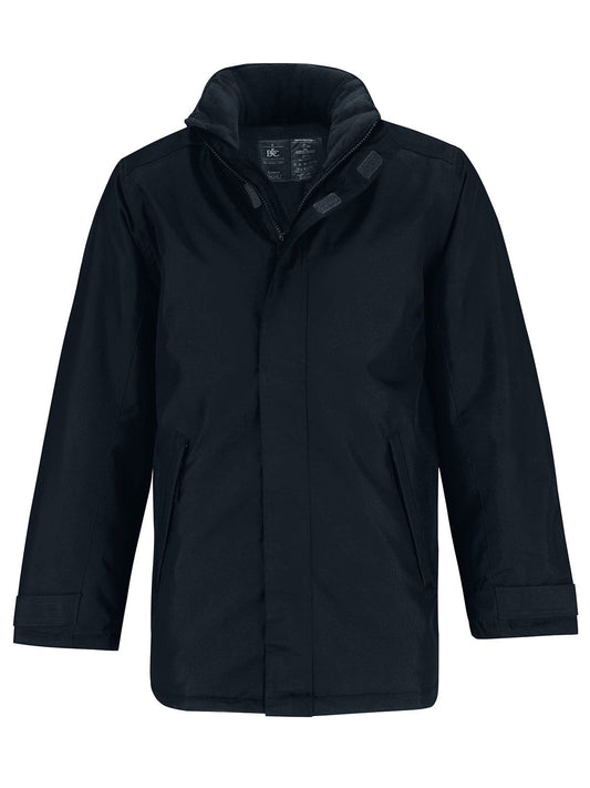 Real+ Herren Jacke – B&C – Farbe Navy – individuell veredelbar