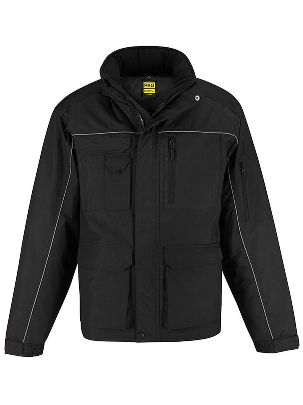 Shelter Pro Herren Jacke – B&C – Farbe Schwarz – individuell veredelbar