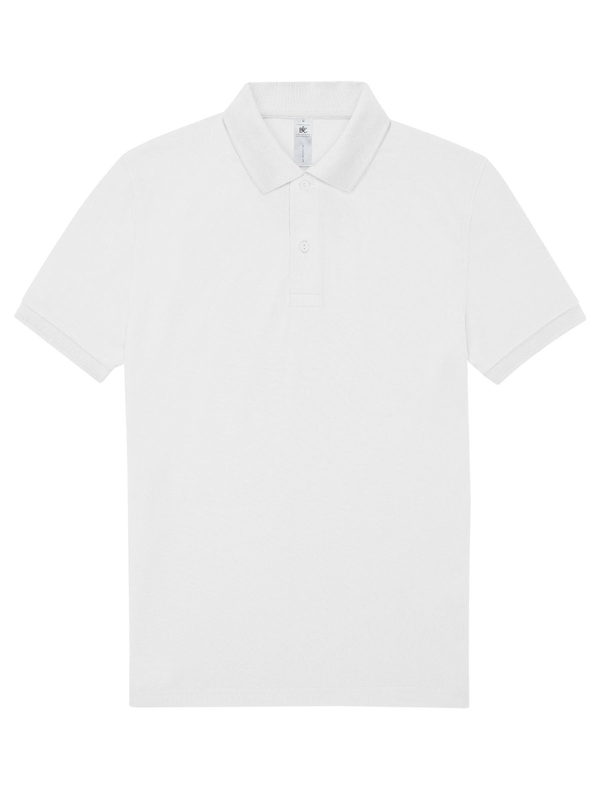 My polo 180 Poloshirt – B&C – Farbe Weiß – individuell veredelbar