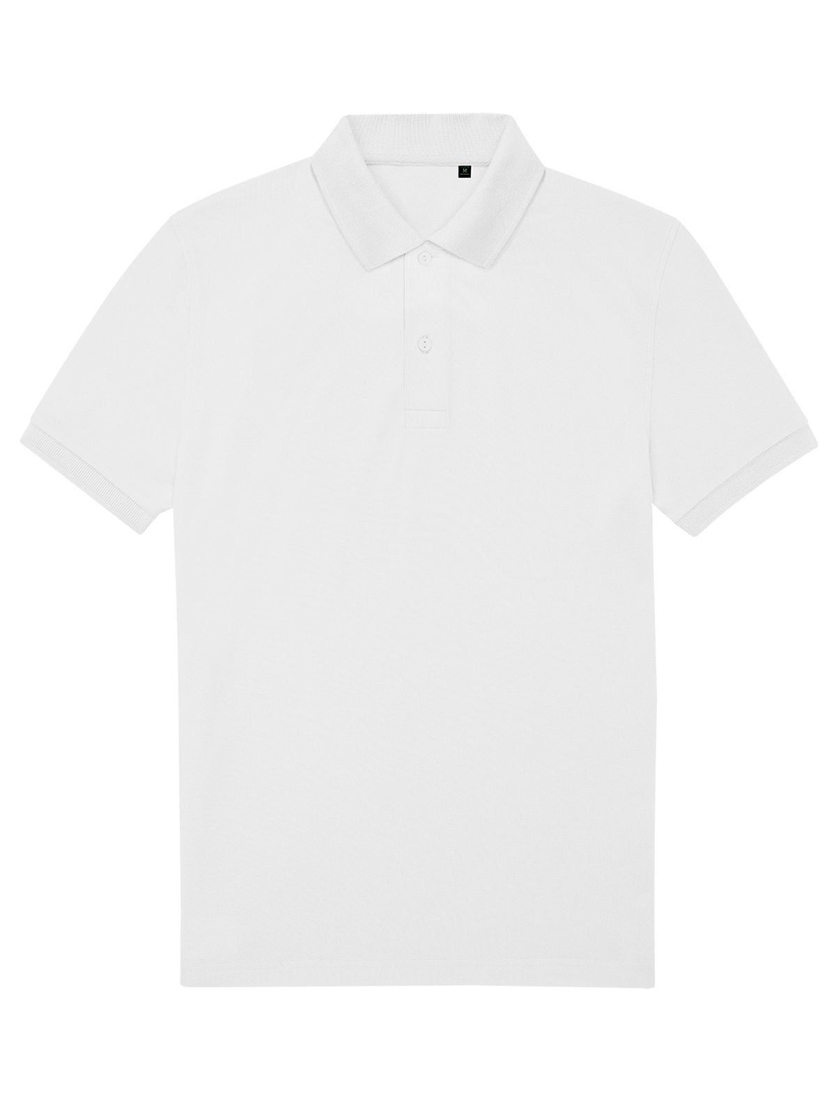 My Eco polo 65/35 Herren Poloshirt – B&C – Farbe Weiß – individuell veredelbar