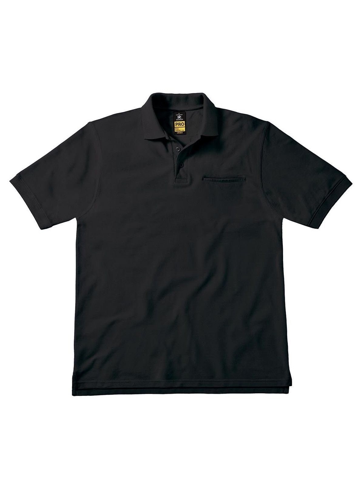 Energy Pro Poloshirt – B&C – Farbe Schwarz – individuell veredelbar